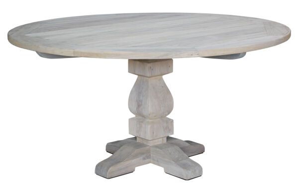 French 1.2m Round Dining Table